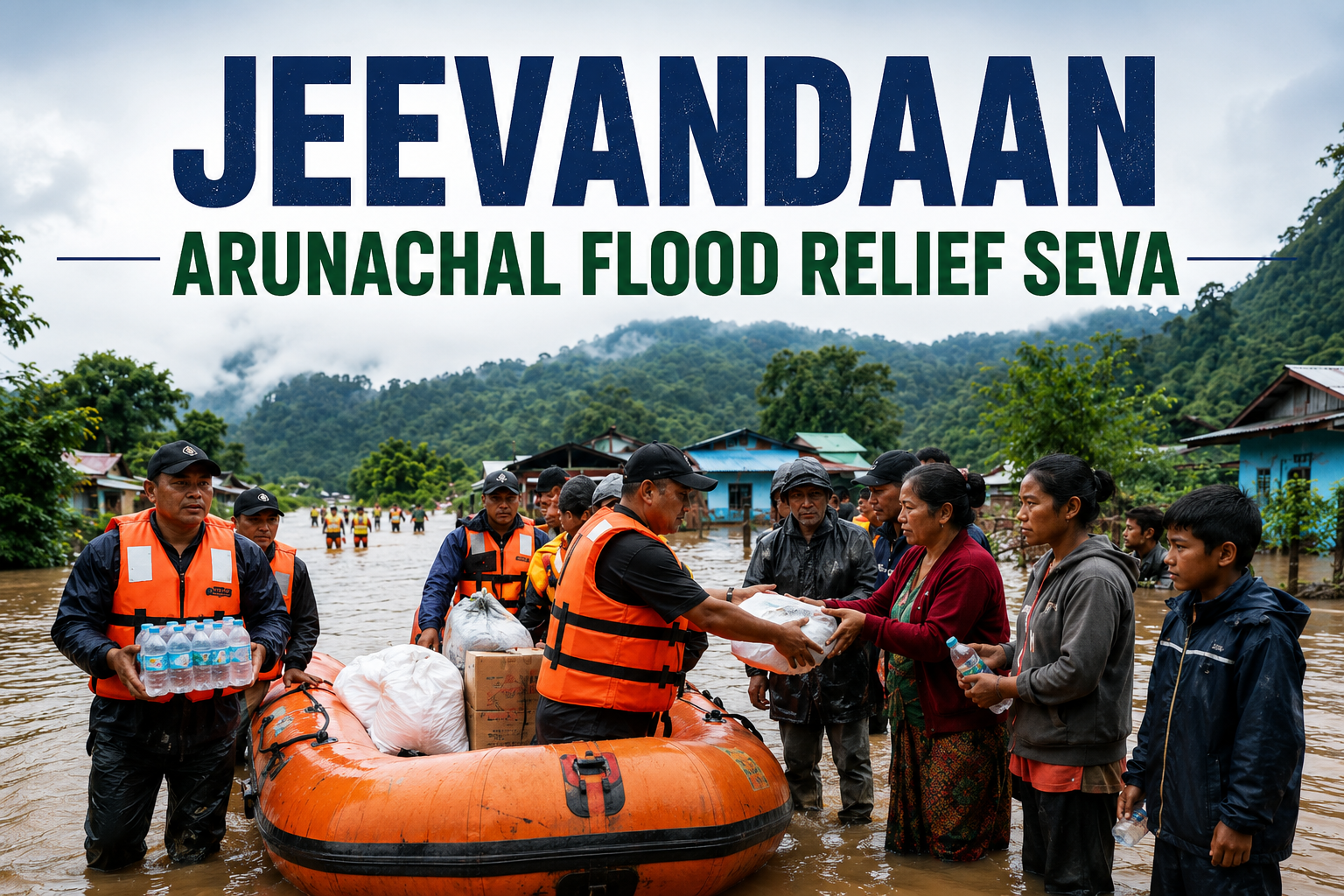 Jeevandaan Arunachal Flood Relief Seva