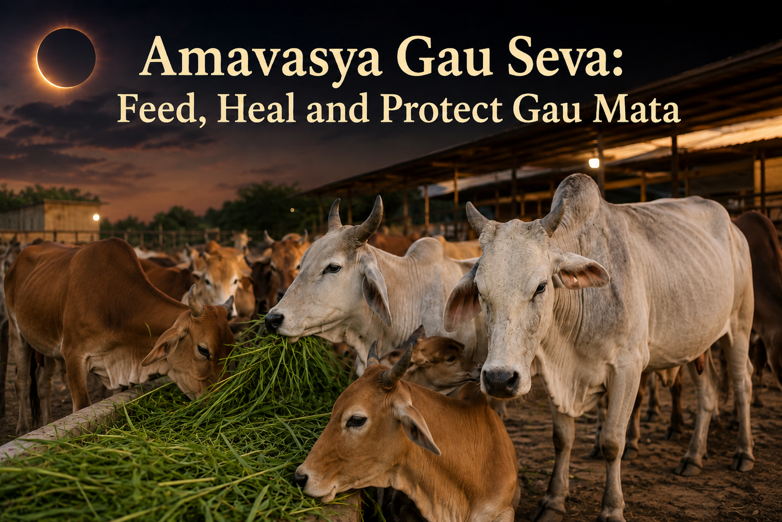 Amavasya Gau Seva: Feed, Heal and Protect Gau Mata